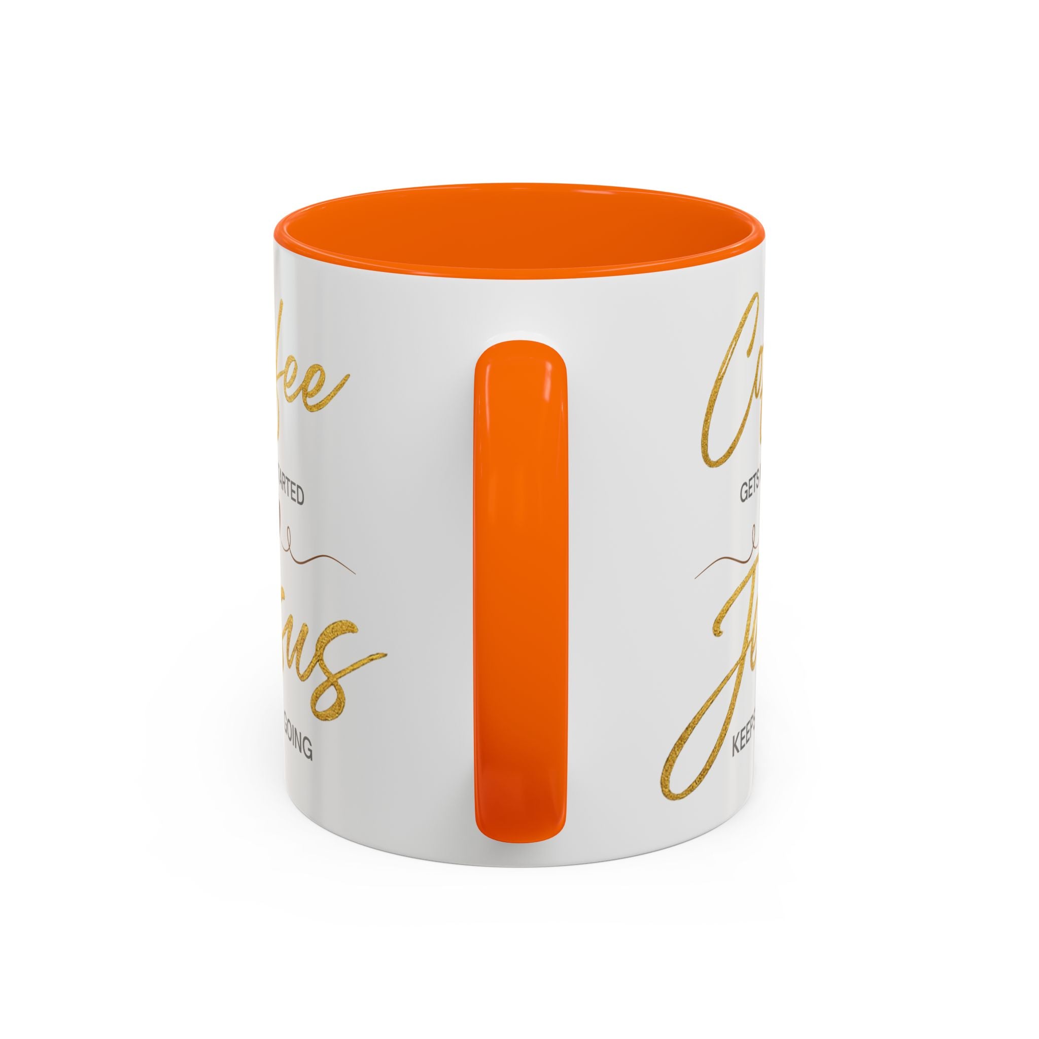 Jesus Keeps Me Going Mug