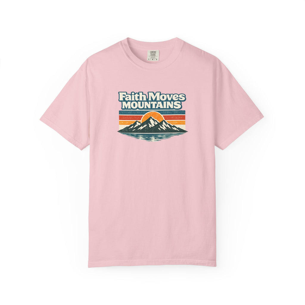 Faith Moves Mountains Vintage T-Shirt