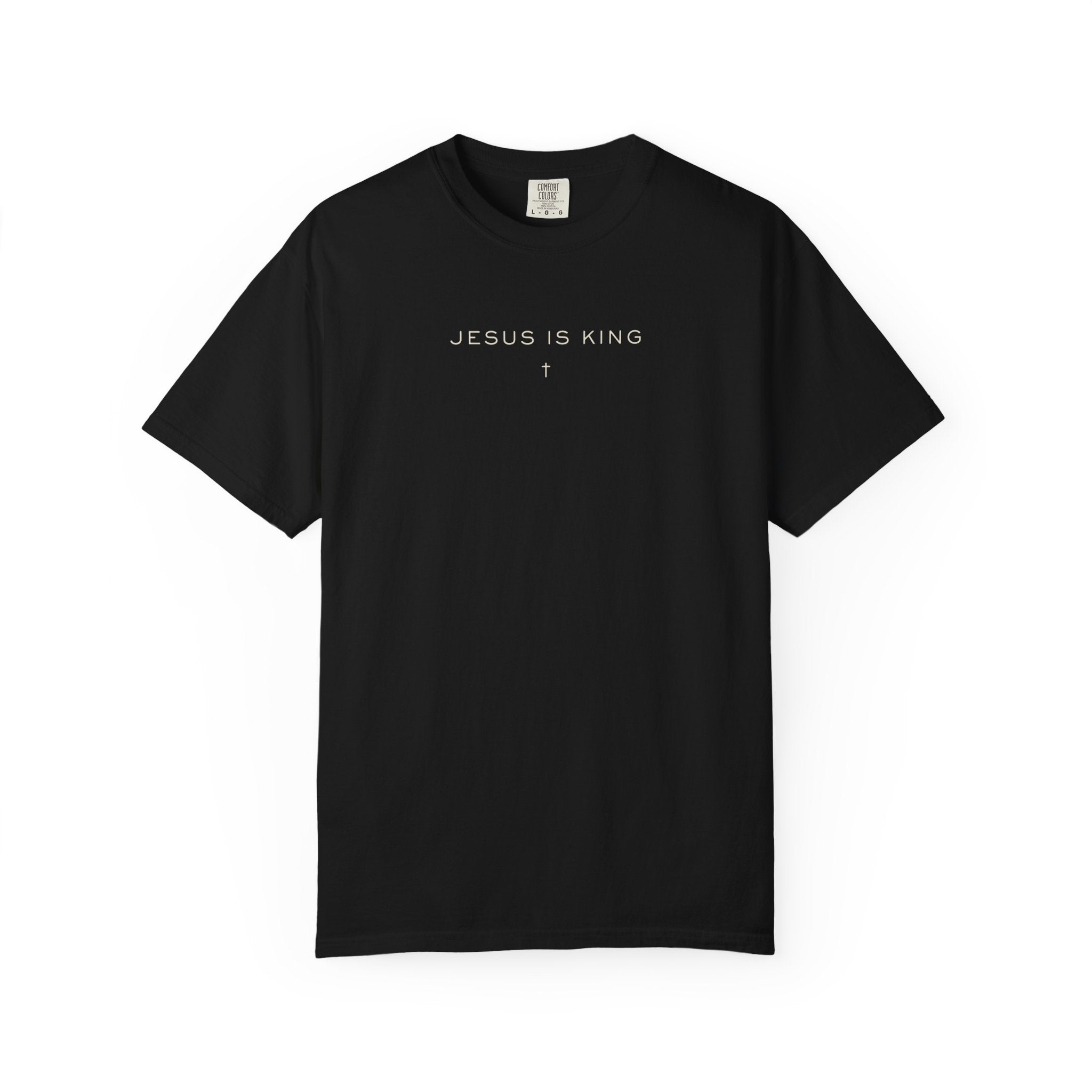 Jesus is King + Cross Graphic Tee