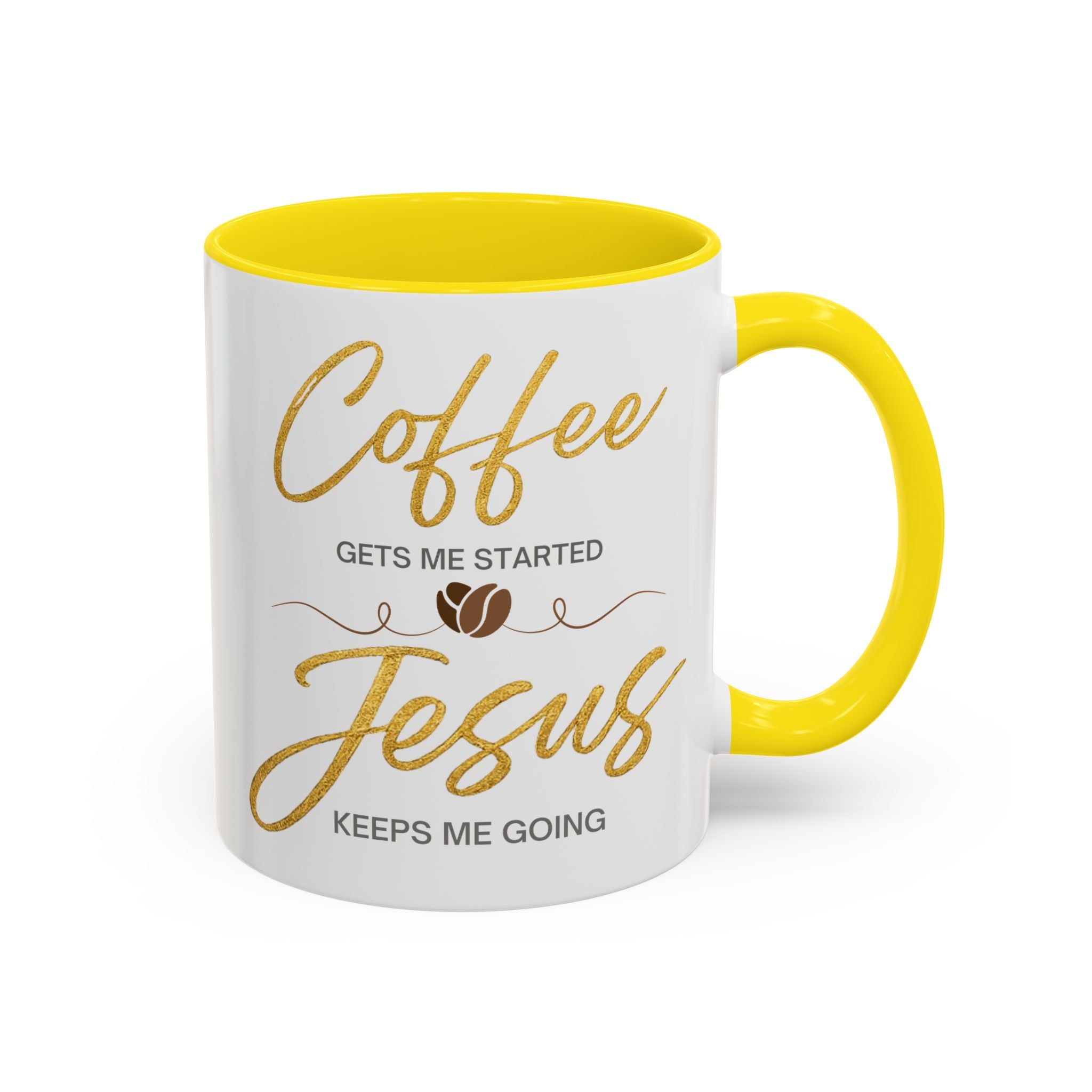 Jesus Keeps Me Going Mug