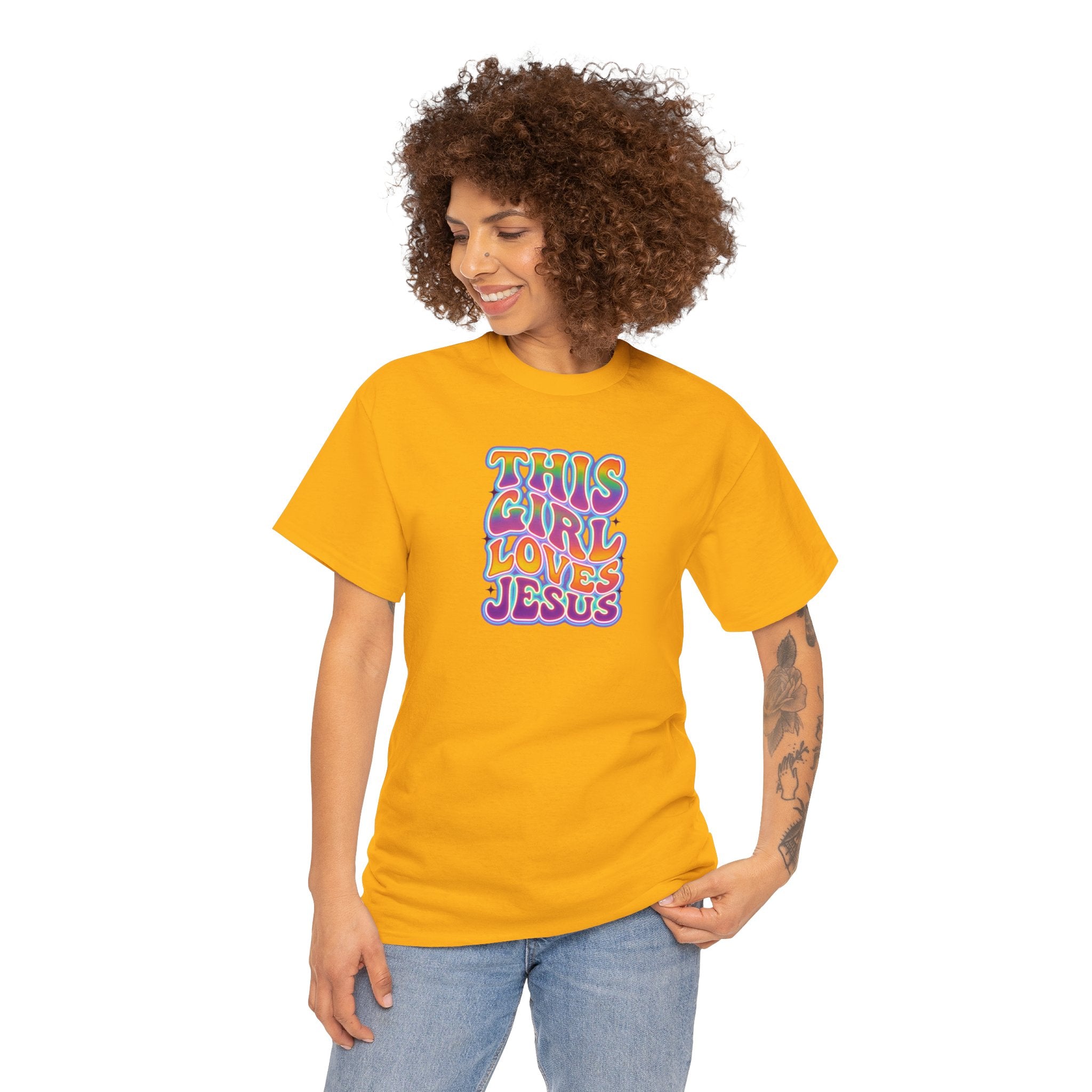 Trippy 'This Girl Loves Jesus' T-Shirt
