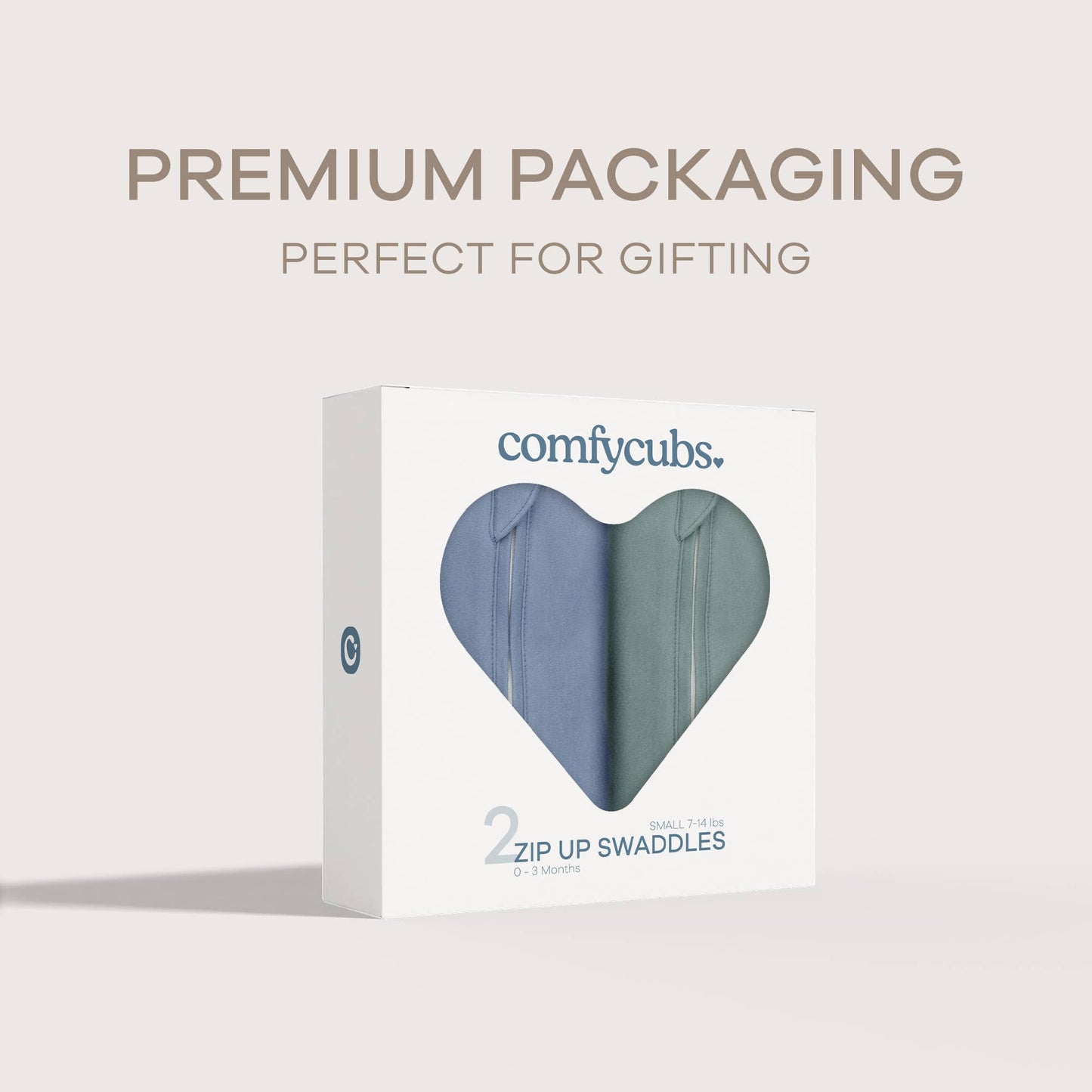 Easy Zipper Wrap 2 Pack Swaddle Blanket: Nomadic Blue/Azul / Large (3-6 Months)