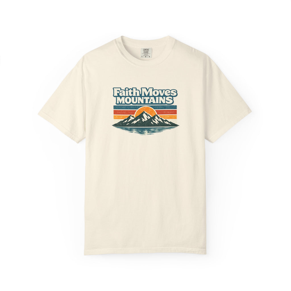 Faith Moves Mountains Vintage T-Shirt