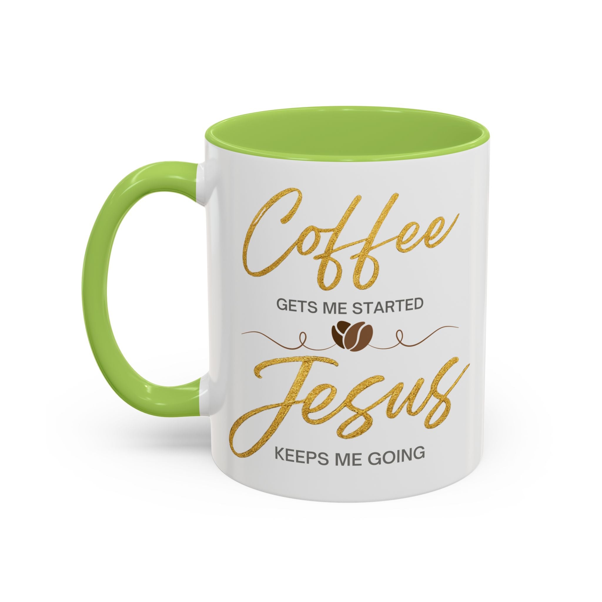 Jesus Keeps Me Going Mug