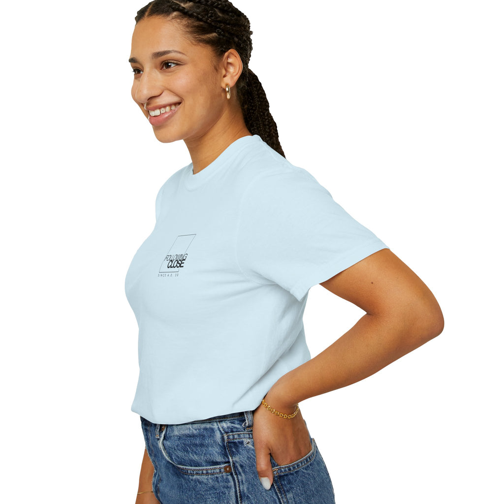 'Come Follow Me' Back Print T-Shirt
