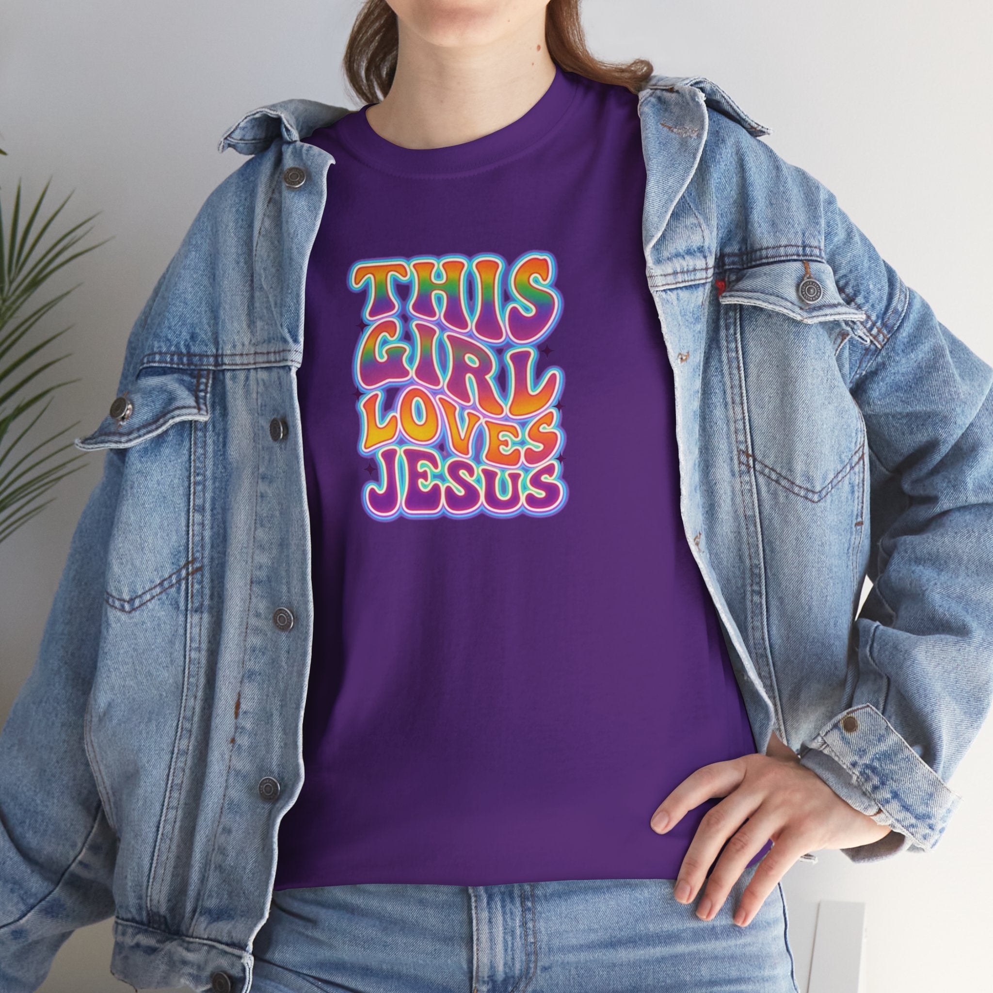 Trippy 'This Girl Loves Jesus' T-Shirt