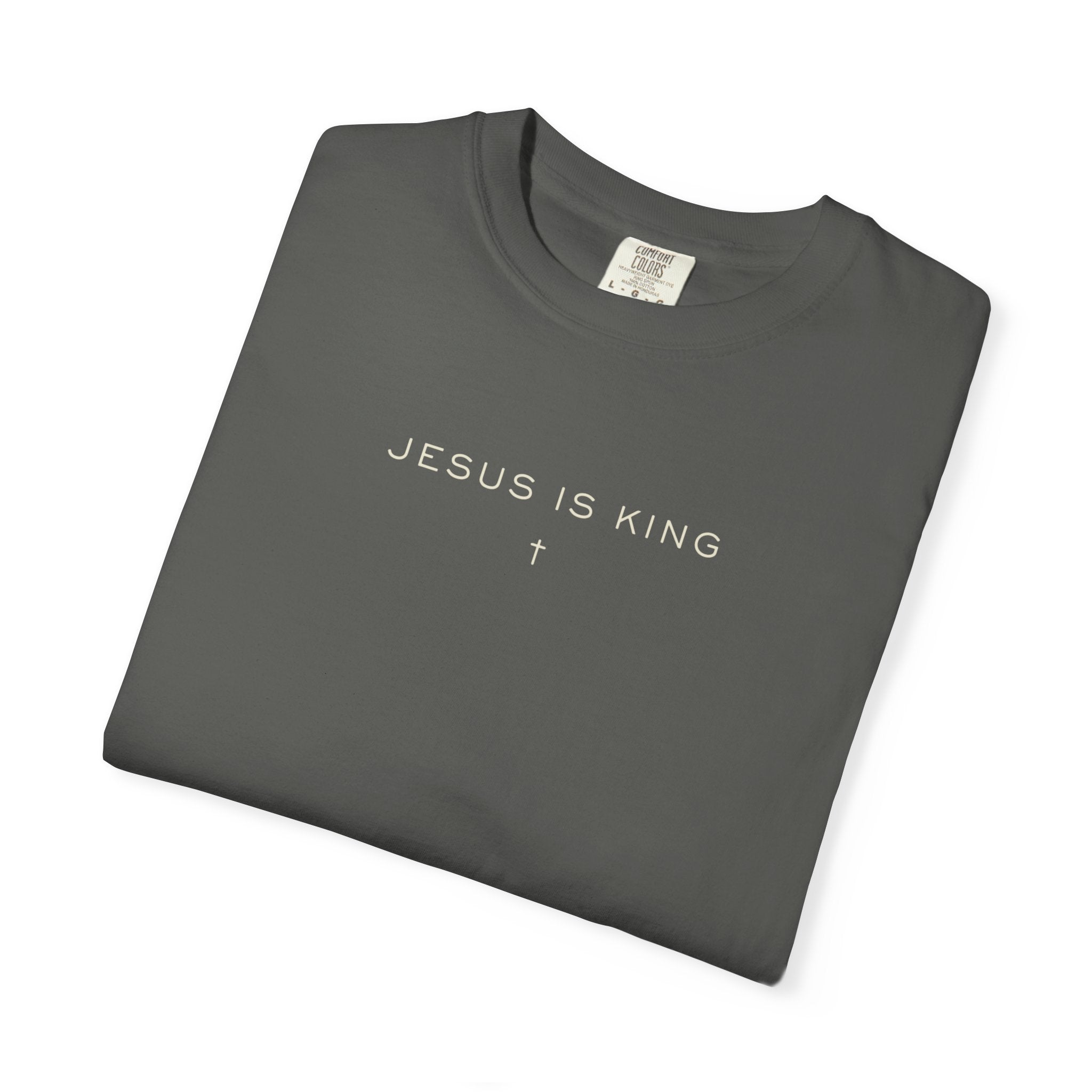 Jesus is King + Cross Graphic Tee