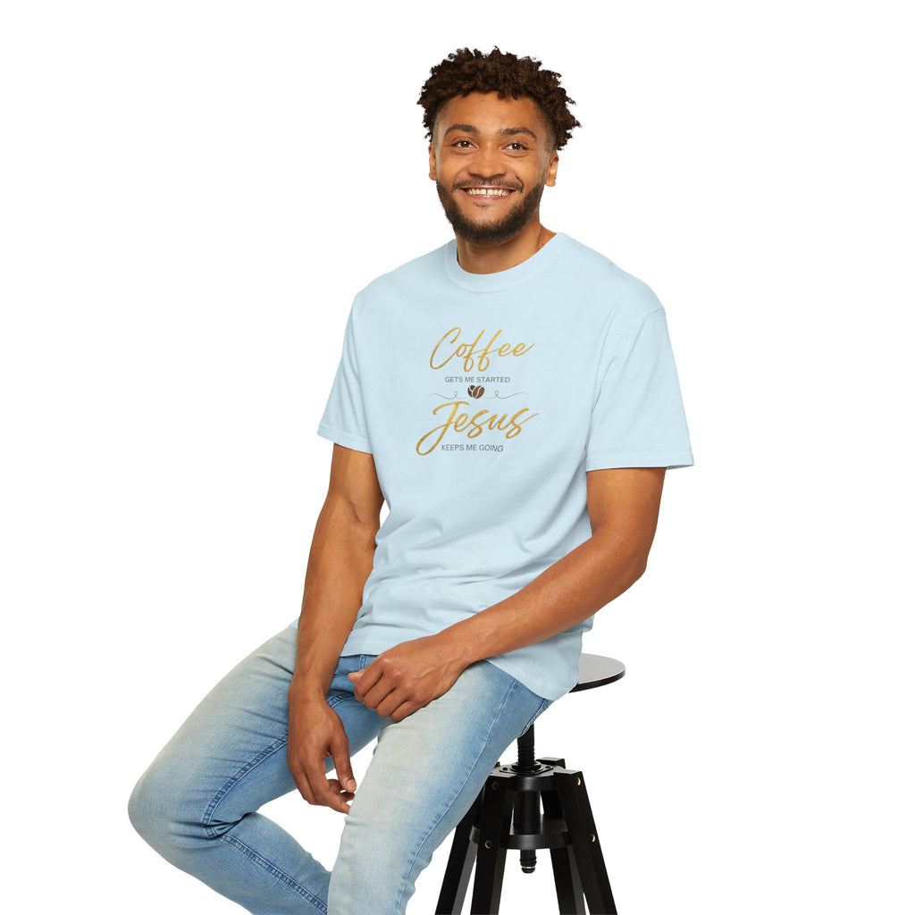 "... Jesus Keeps Me Going" Tee