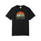 Faith Moves Mountains T-Shirt — Retro Mountain Graphic Christian Tee