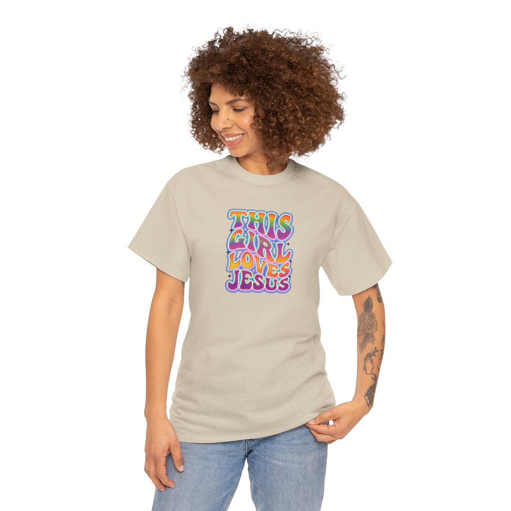 Trippy 'This Girl Loves Jesus' T-Shirt