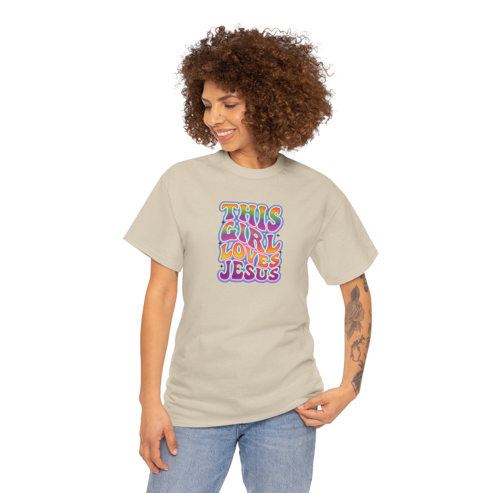 Trippy 'This Girl Loves Jesus' T-Shirt