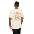 Love Like Jesus Tee — with Jesus Portrait on Back