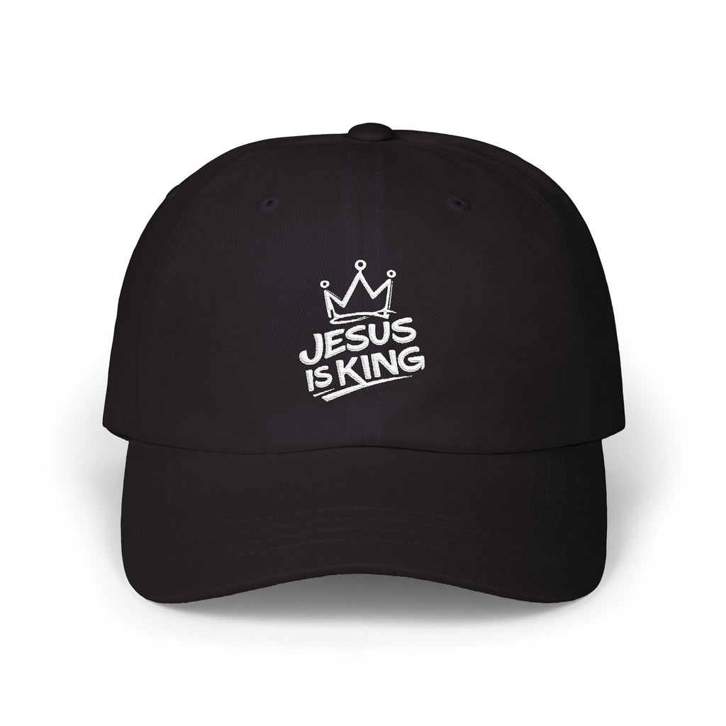 "Jesus Is King" Embroidered Dad Cap