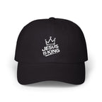"Jesus Is King" Embroidered Dad Cap