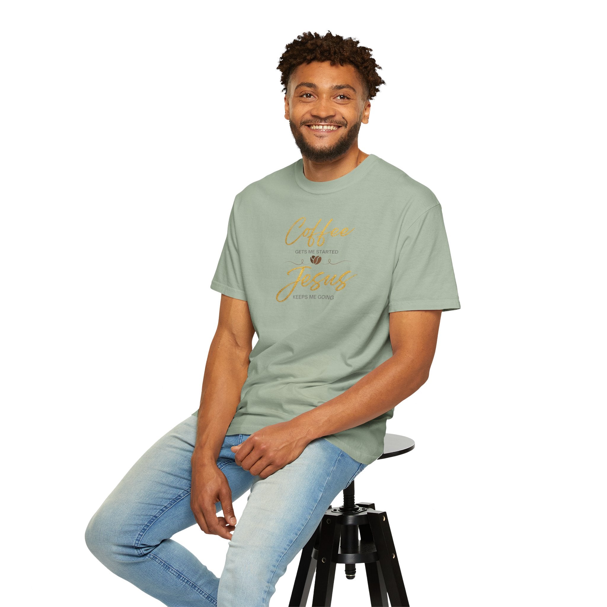 "... Jesus Keeps Me Going" Tee