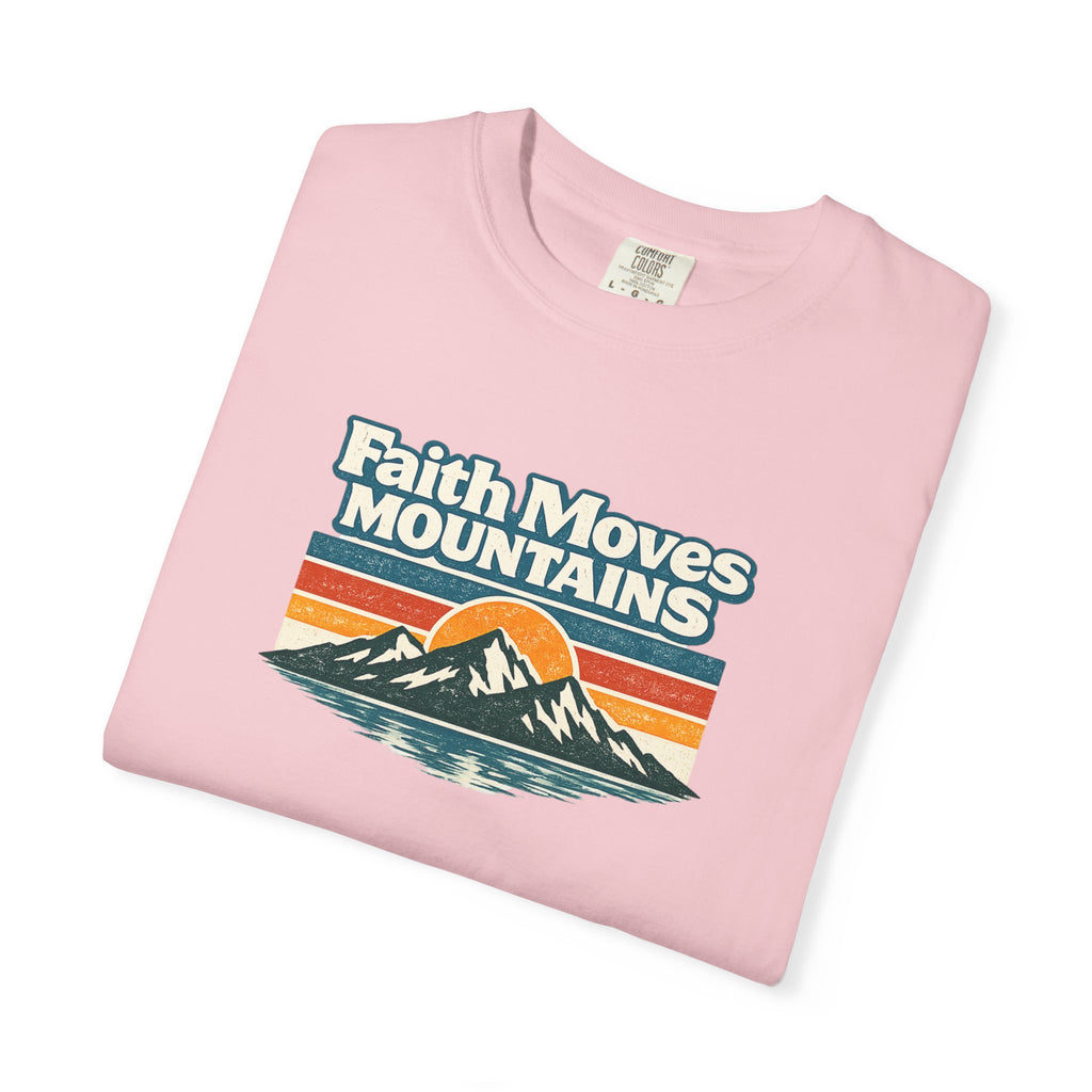Faith Moves Mountains Vintage T-Shirt