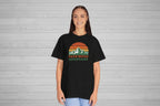 Faith Moves Mountains T-Shirt — Retro Mountain Graphic Christian Tee