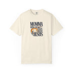 Momma Runs on Coffee Chaos & Jesus 2.0 T-Shirt