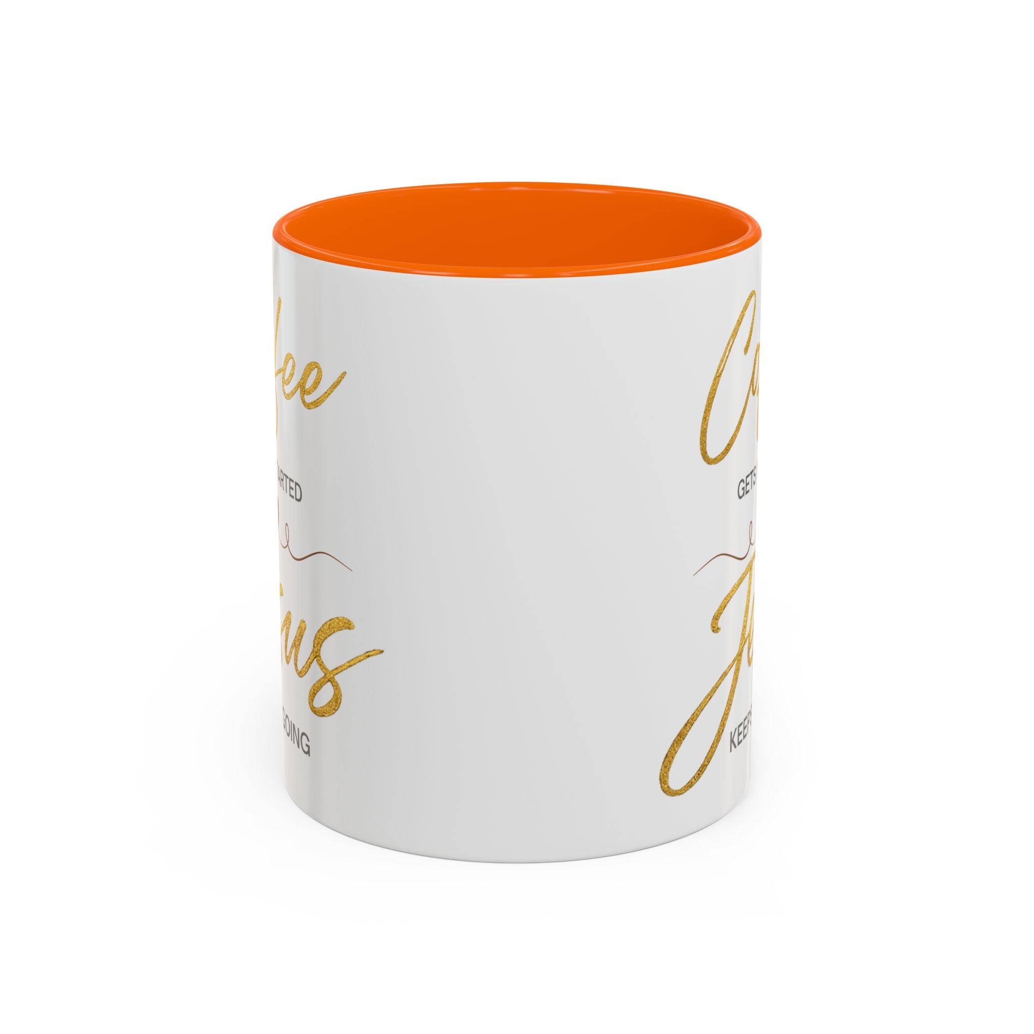 Jesus Keeps Me Going Mug