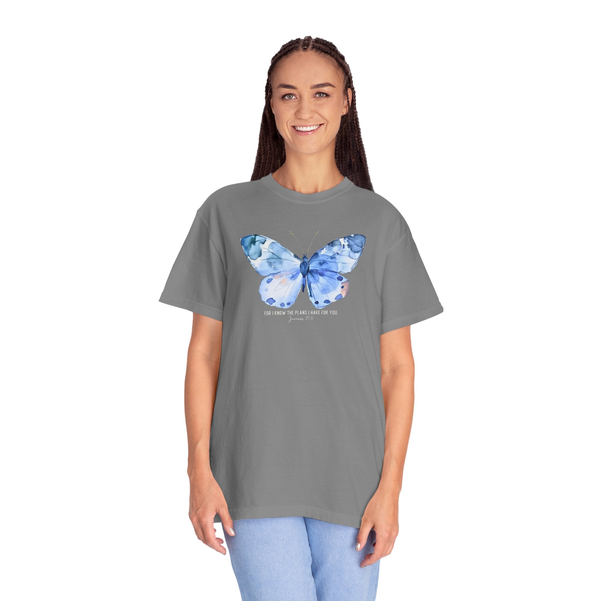 Jer. 29:11 - Butterfly Graphic T-Shirt