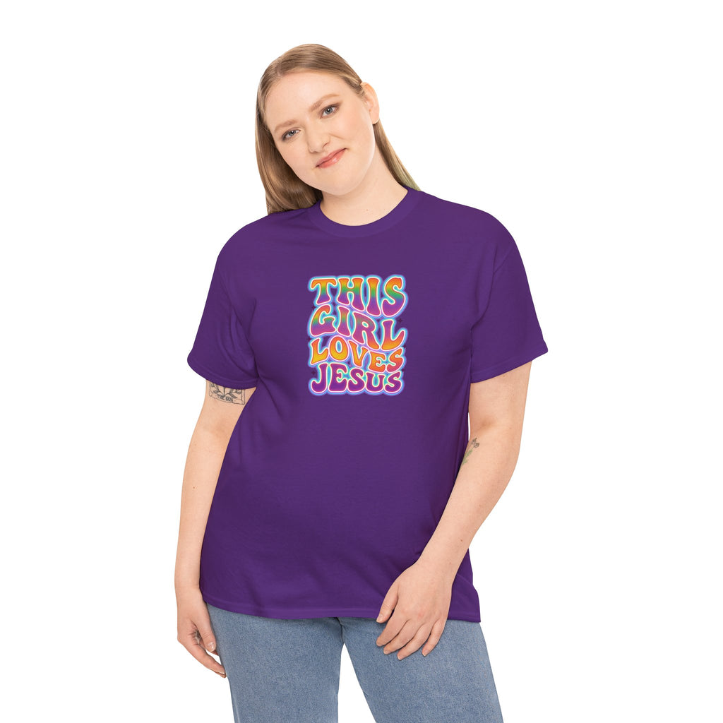 Trippy 'This Girl Loves Jesus' T-Shirt