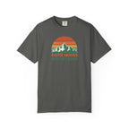 Faith Moves Mountains T-Shirt — Retro Mountain Graphic Christian Tee