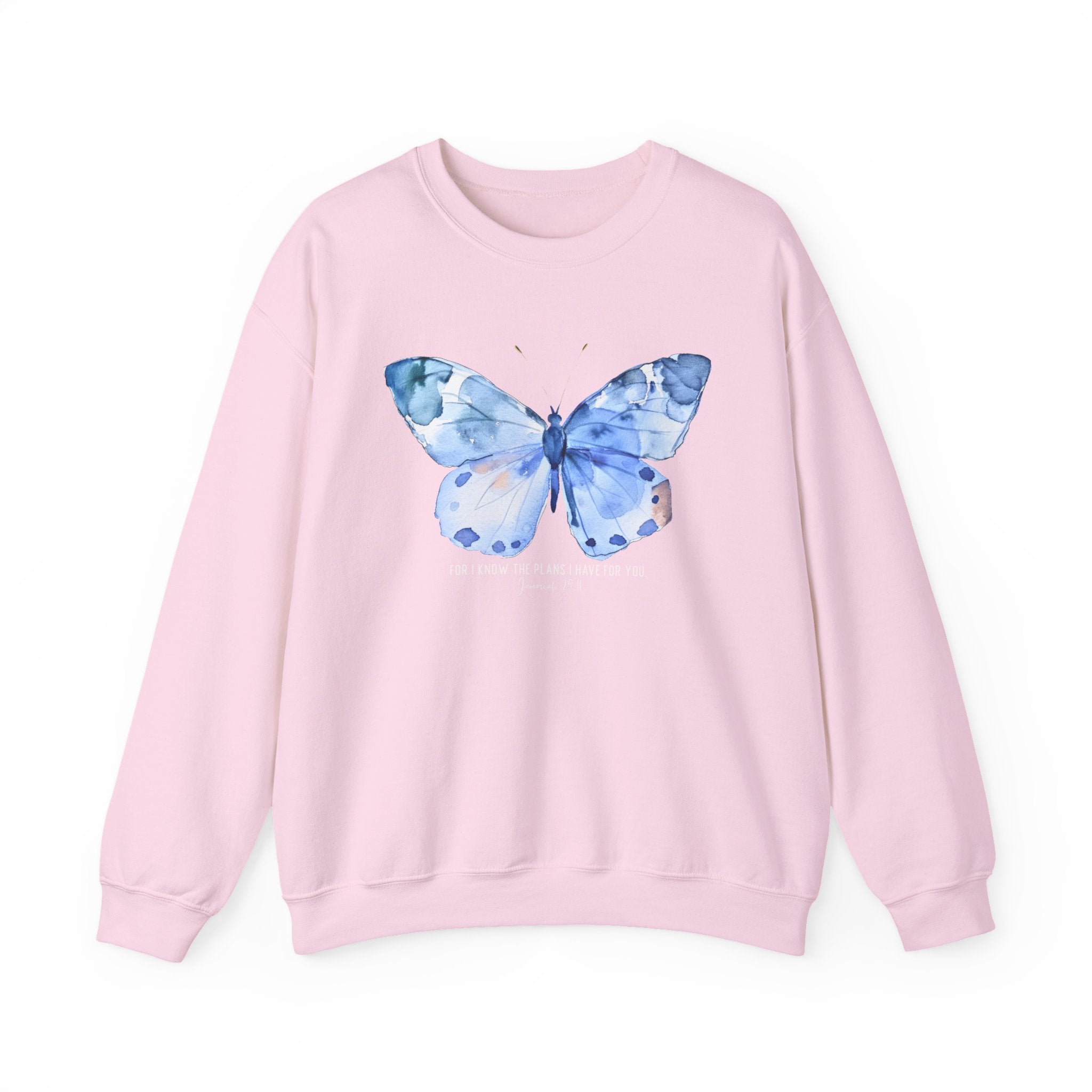 "I Know the Plans I Have for You" Butterfly Sweatshirt
