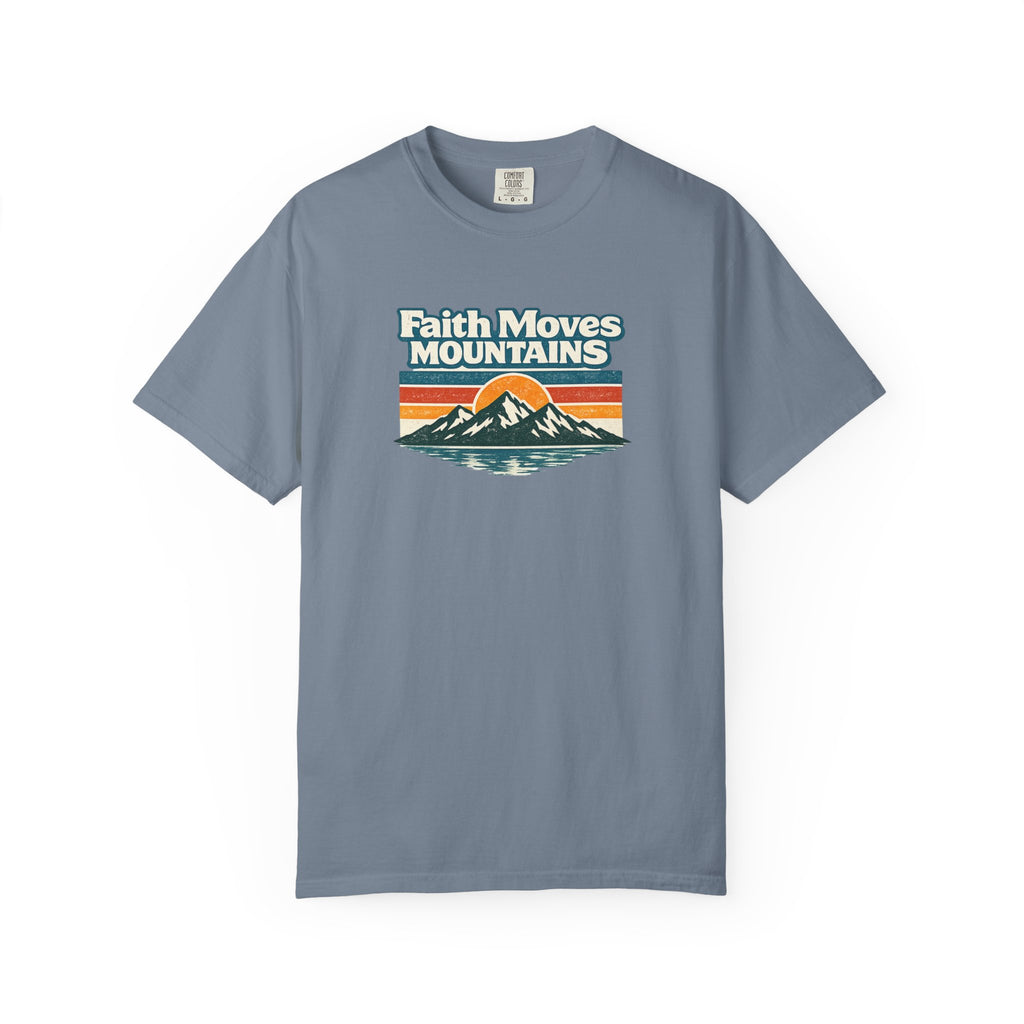 Faith Moves Mountains Vintage T-Shirt