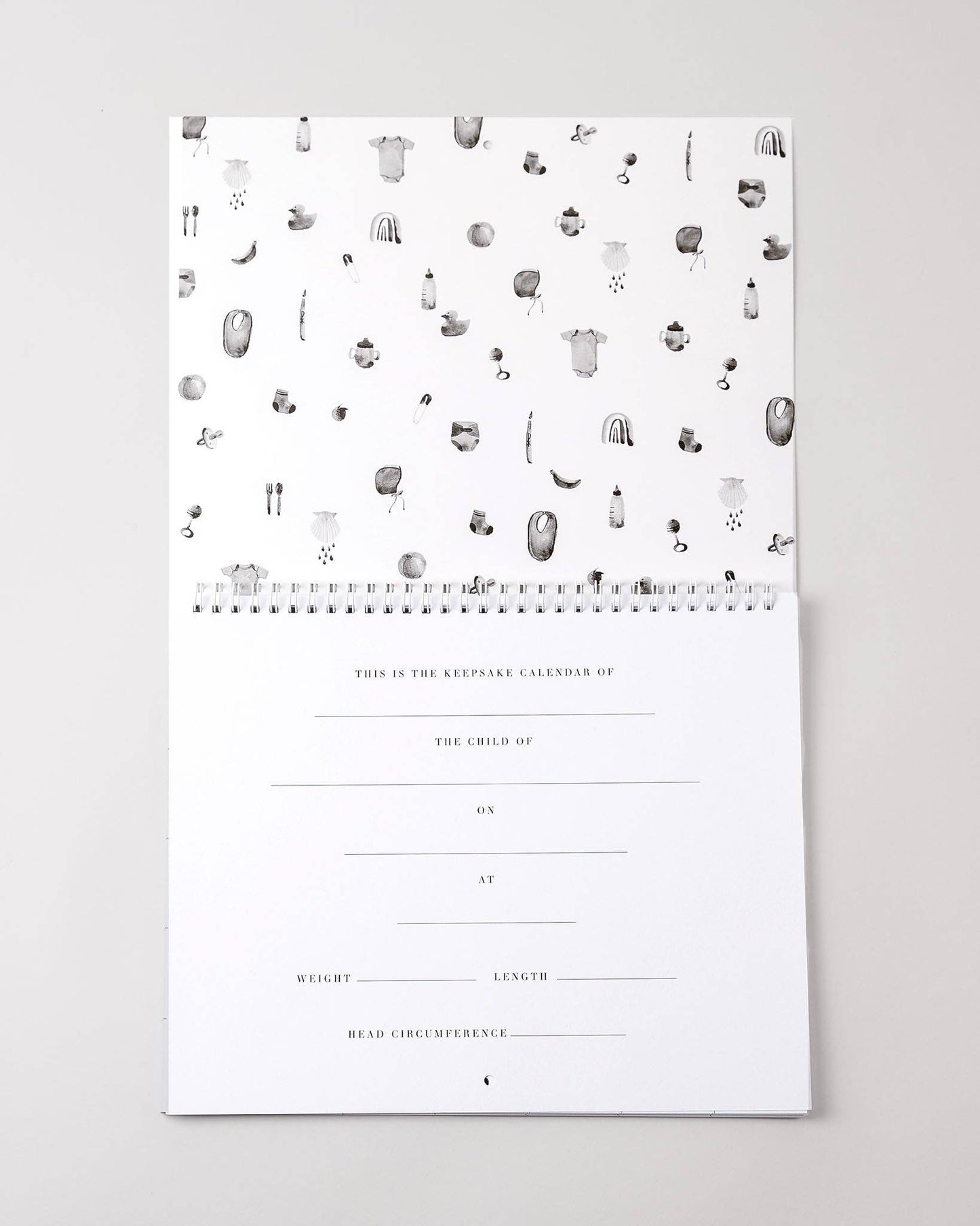 Baby Milestone Calendar | Gift | Keepsake Decor