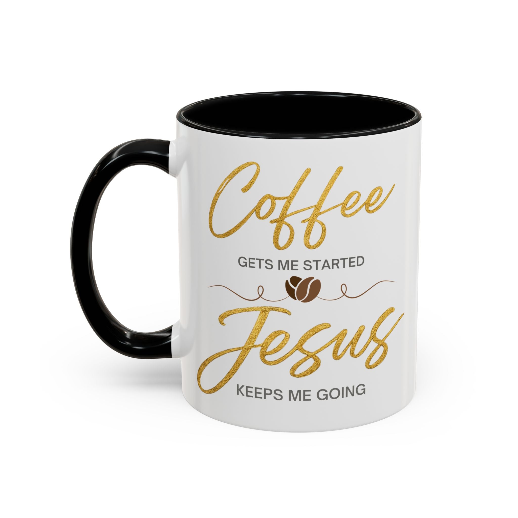Jesus Keeps Me Going Mug