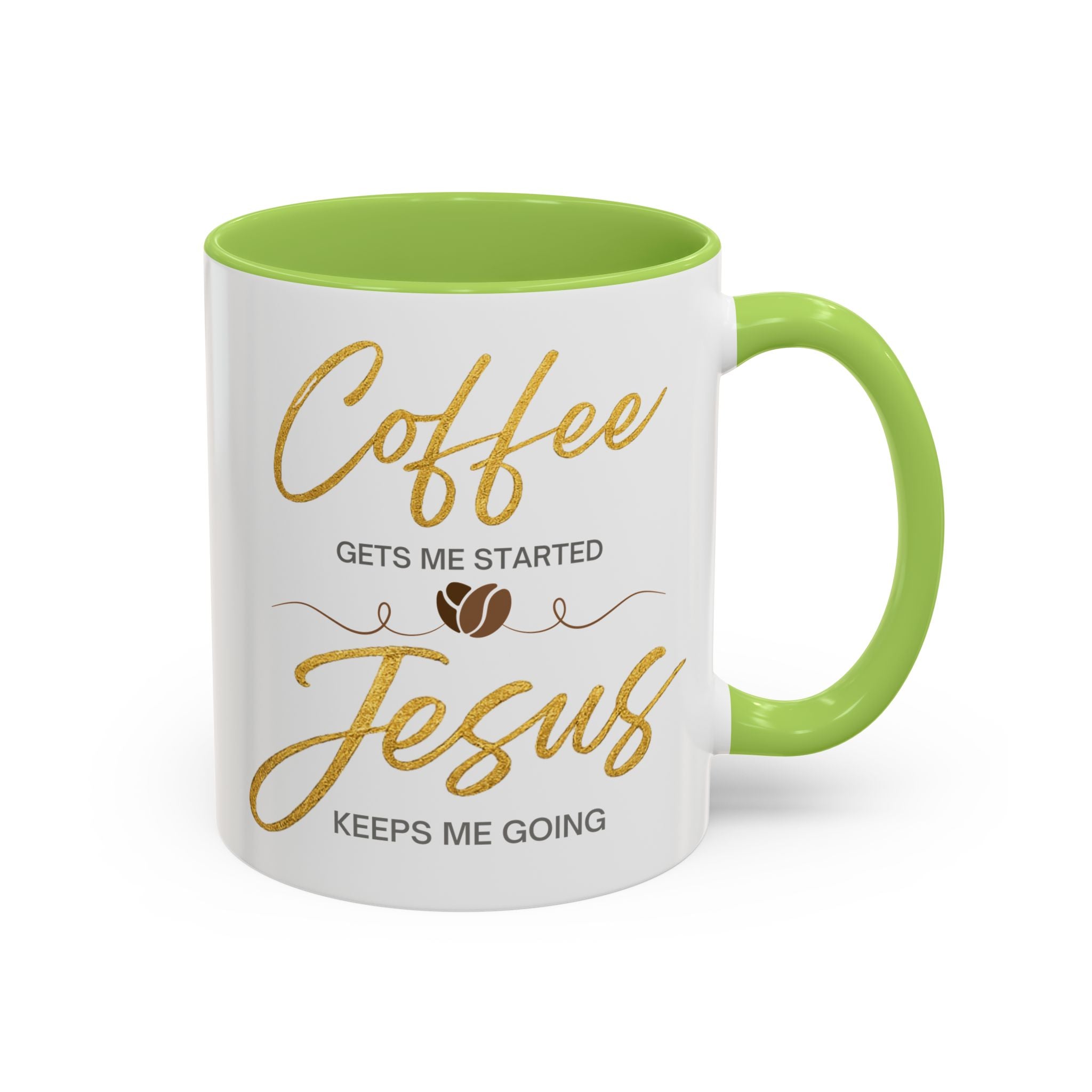 Jesus Keeps Me Going Mug