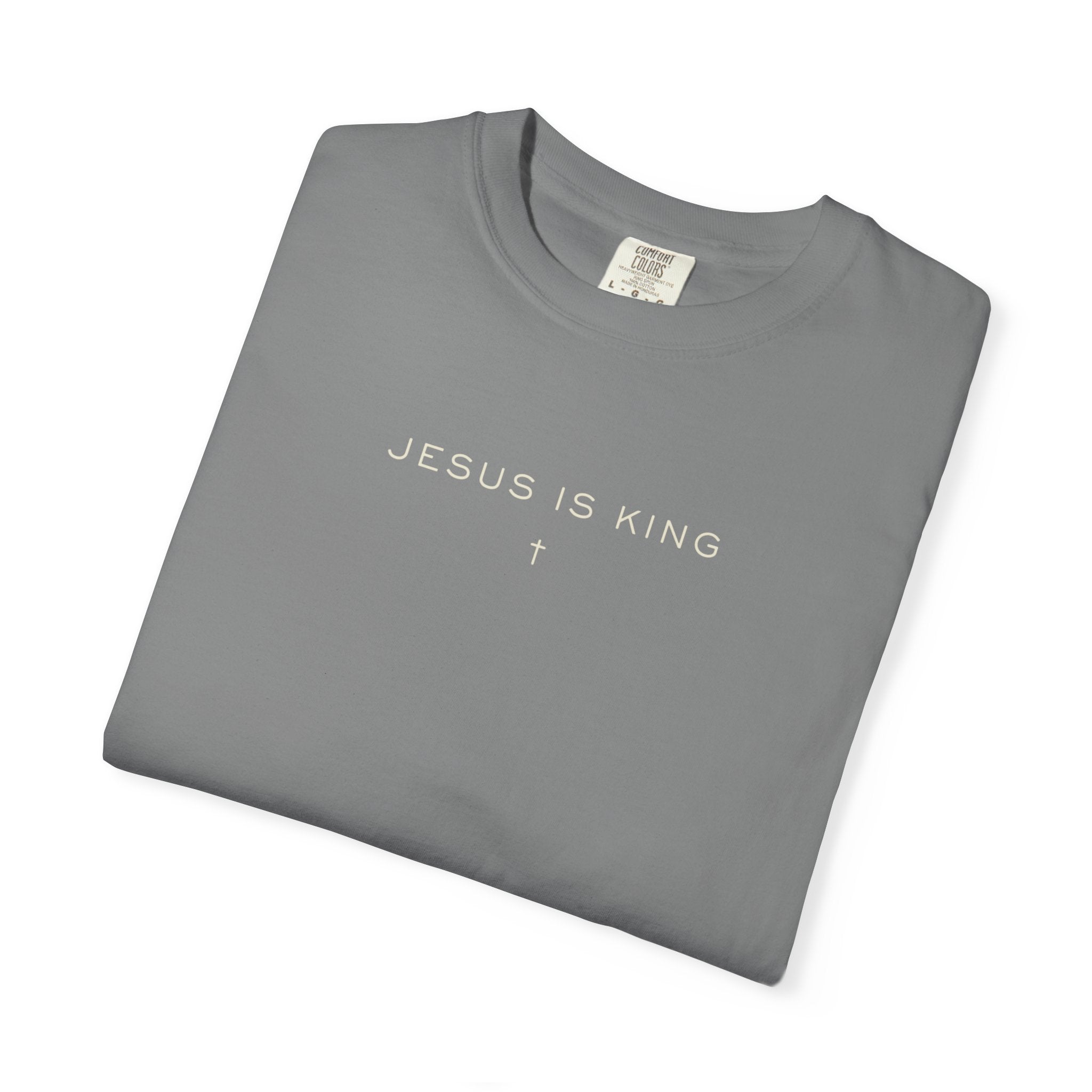 Jesus is King + Cross Graphic Tee