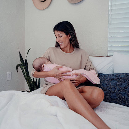 Easy Zipper Wrap 2 Pack Swaddle Blanket by Comfy Cubs: Blush/Mauve / Large (3-6 Months)