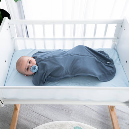 Easy Zipper Wrap 2 Pack Swaddle Blanket: Nomadic Blue/Azul / Large (3-6 Months)