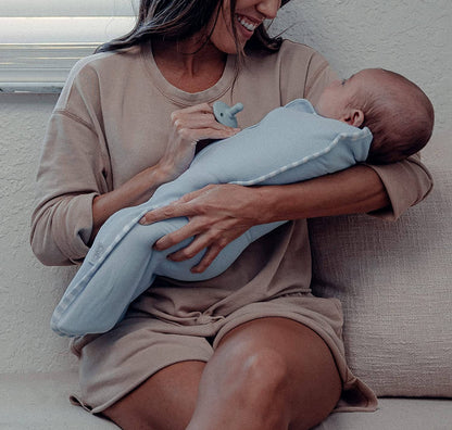 Easy Zipper Wrap 2 Pack Swaddle Blanket: Nomadic Blue/Azul / Large (3-6 Months)