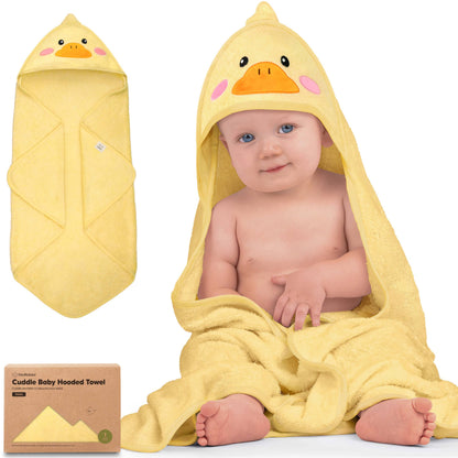Ducky Hooded Baby Bath Towel