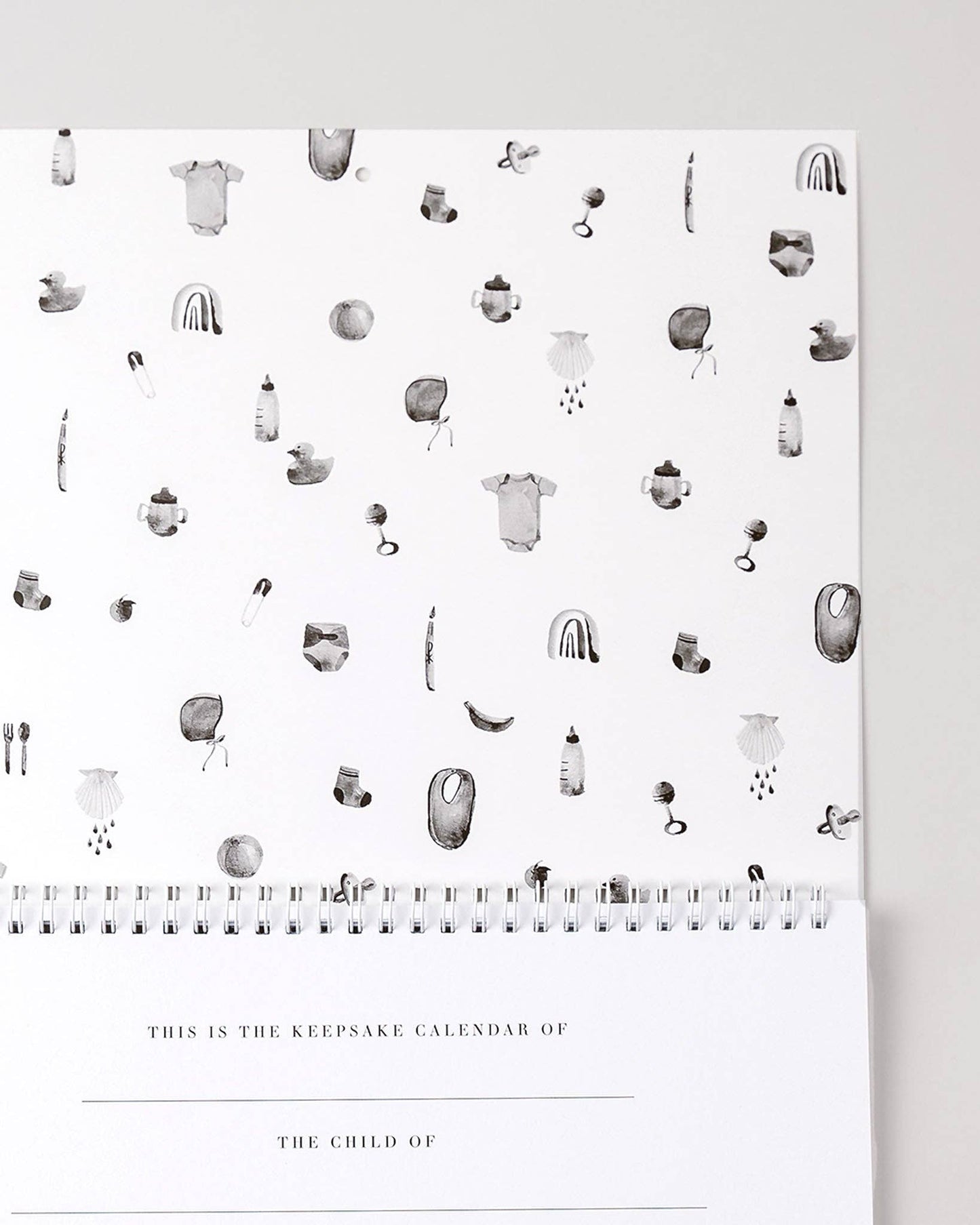 Baby Milestone Calendar | Gift | Keepsake Decor