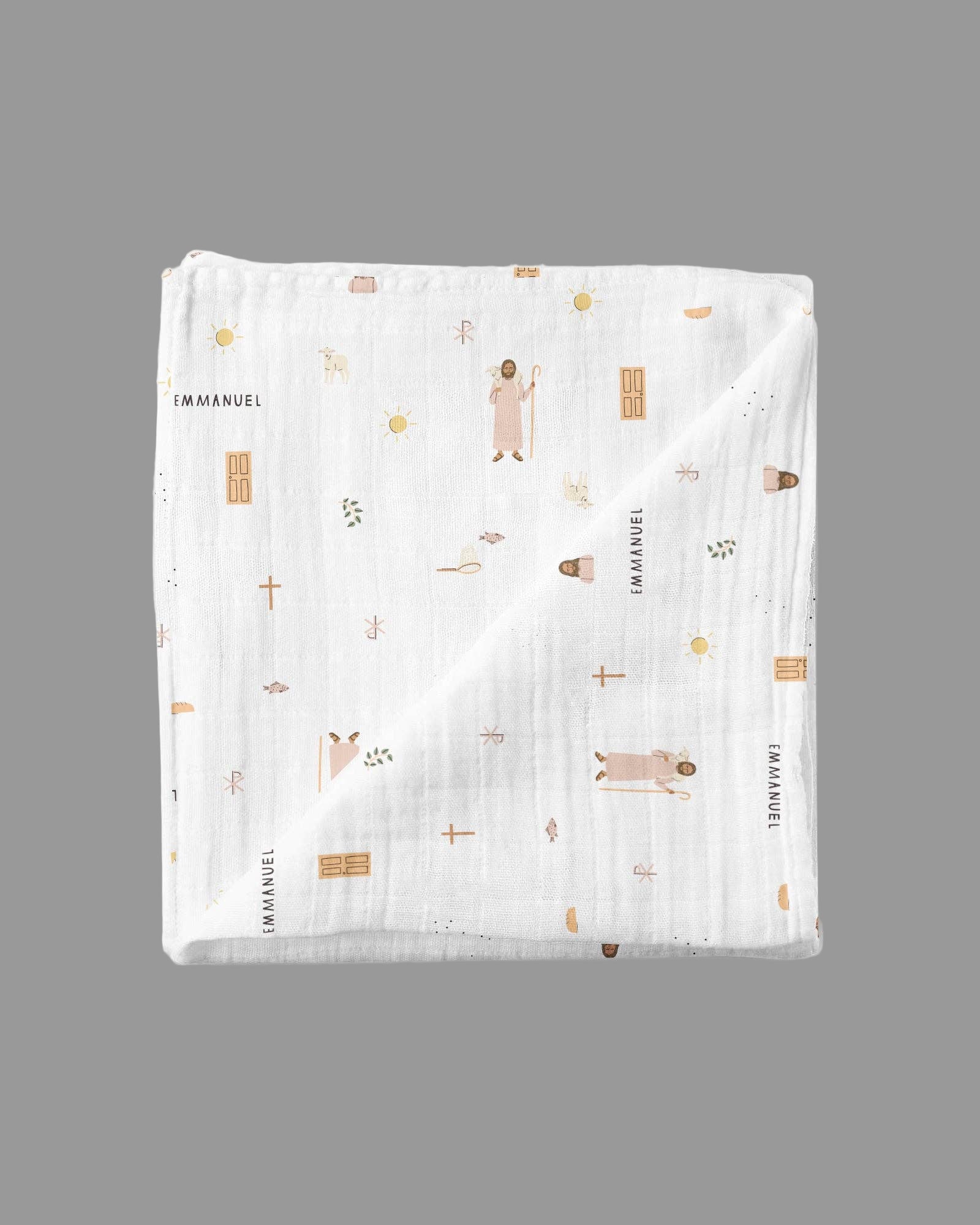 Jesus baby blanket