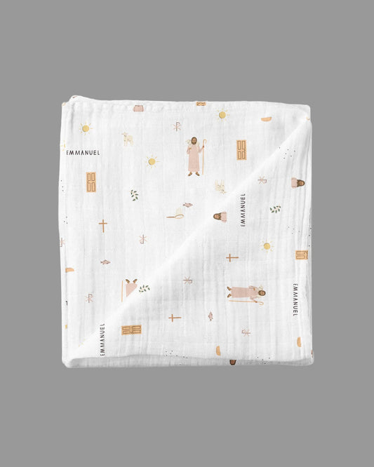 Jesus baby blanket